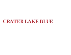 Cheeses of the world - Crater Lake Blue